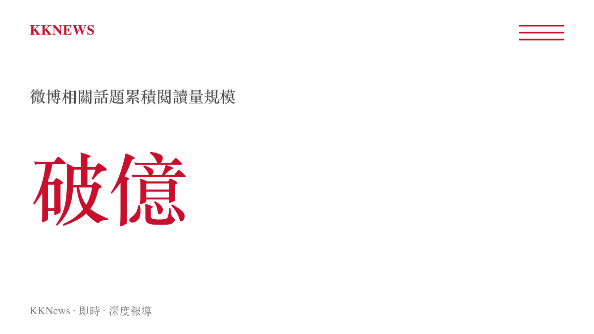 統計圖卡呈現微博相關影視售後話題累積閱讀量達到破億的數值規模