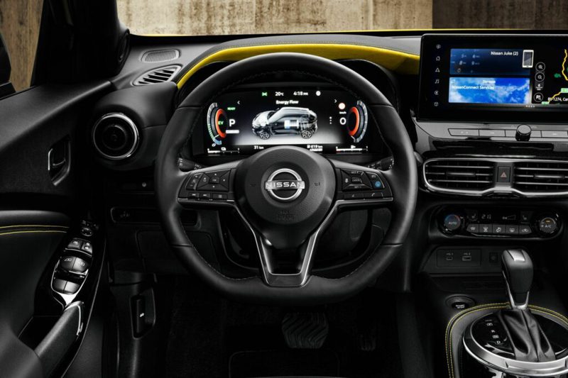 2024 Nissan Juke也換上了家族化的12.3吋全數位儀表板。 圖／N...
