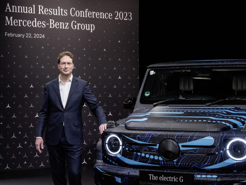 Mercedes-Benz執行長Ola Källenius。 摘自Mercede...