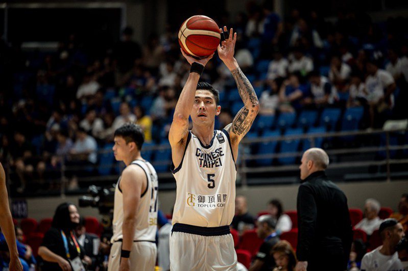 中華隊隊長劉錚遭菲律賓鎖定。圖／取自FIBA官網