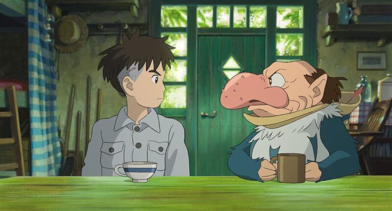 日本動畫大師宮崎駿作品「蒼鷺與少年」在第96屆奧斯卡金像獎頒獎典禮獲頒最佳動畫片獎。（甲上娛樂提供）