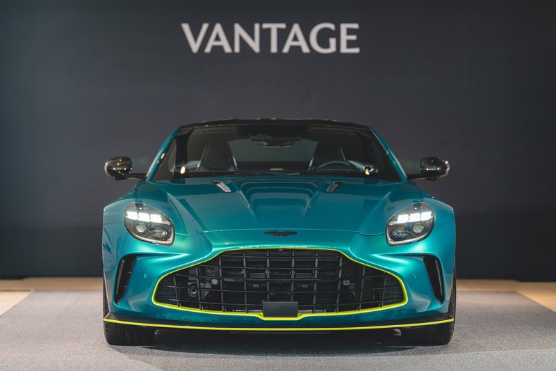 全新Aston Martin Vantage登場。 圖/永三汽車提供