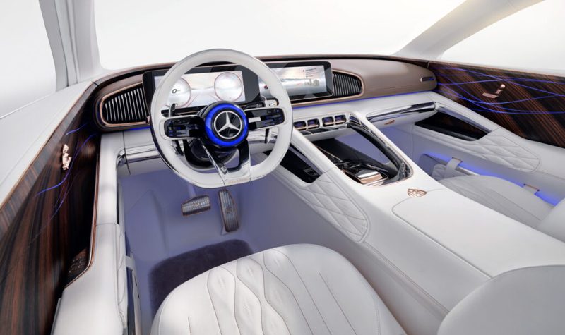 賓士Vision Maybach Ultimate Luxury Concept。 圖／Mercedes-Benz提供