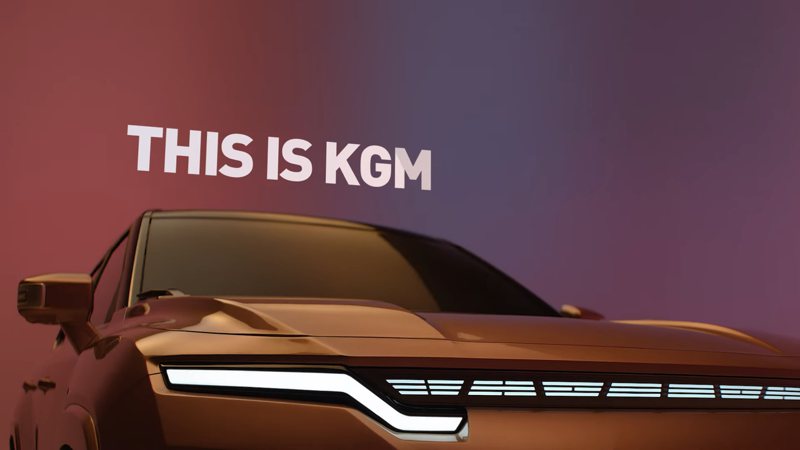 全新KGM Torres Coupe韓系跑旅預告登場。 圖／截自KGM KG모빌리티 YouTube