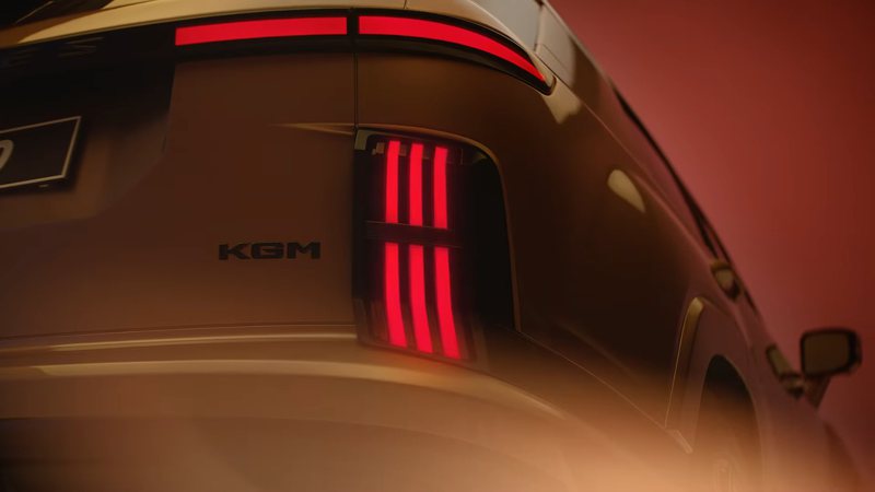 全新KGM Torres Coupe韓系跑旅預告登場。 圖／截自KGM KG모빌리티 YouTube