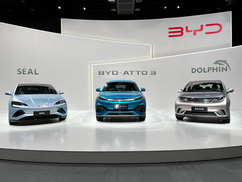 印尼工廠將組裝Dolphin、Atto 3 和Seal三種車型。 圖／比亞迪